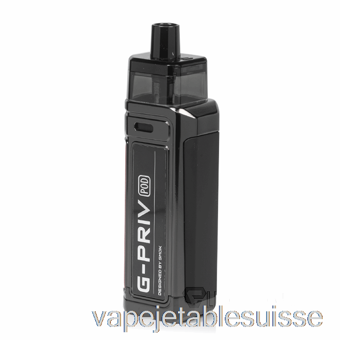Vape Suisse Smok G-priv 80w Kit Pod Noir Mat